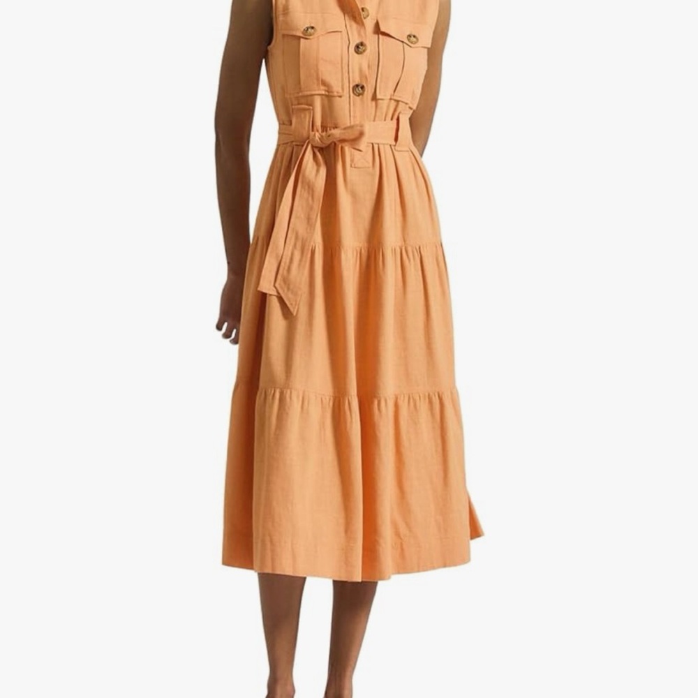 Derek Lam 10 Crosby Sleeveless Shirt Dress – Size 10 – NWT